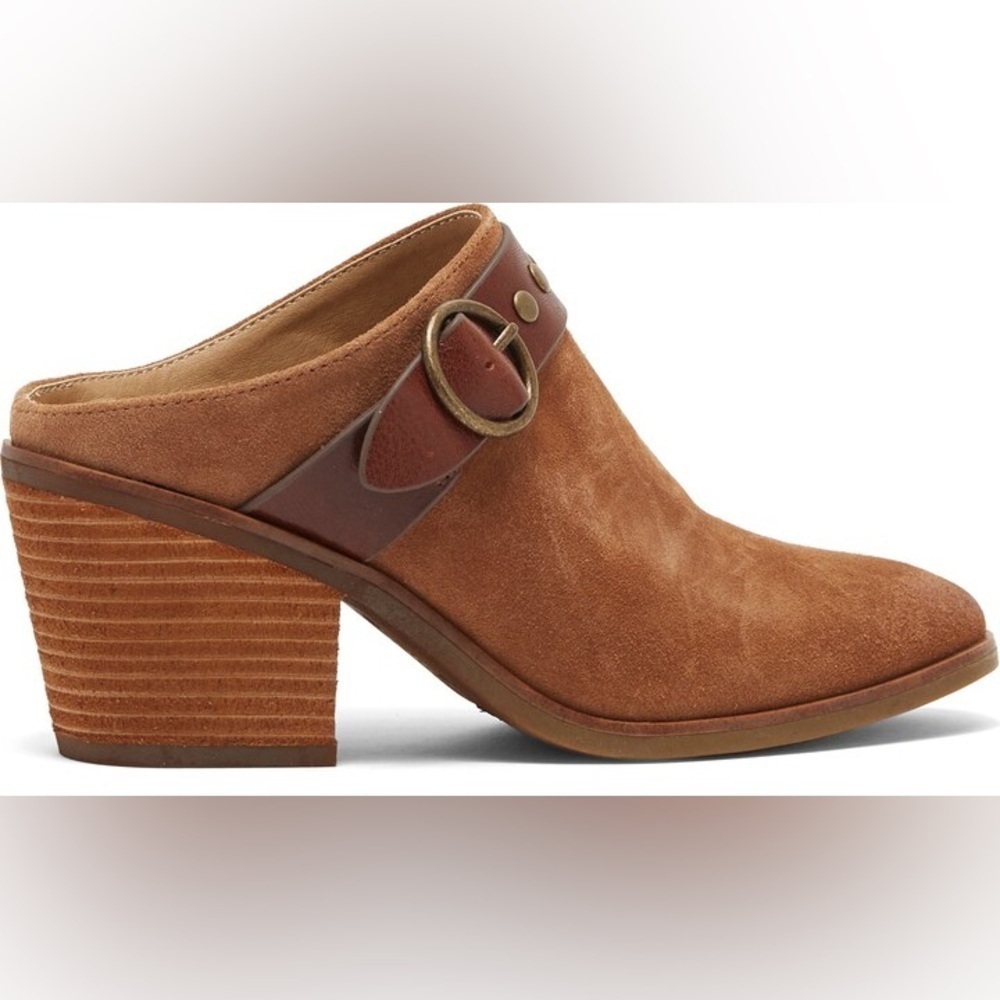 Sofft Corey Belted Clog Size 6 EUC